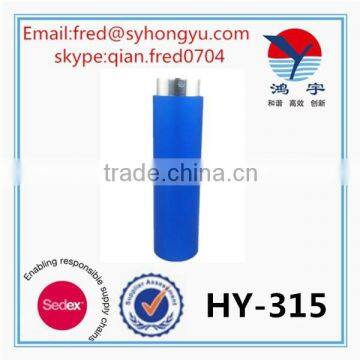 [Manufacturer]Blue Aluminium Bottle With Silver Cap 20ml Glass Empty Perfume Bottles