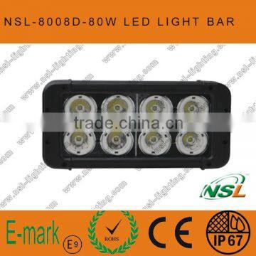 7.8inch 80watt C REE LED fog light/LED light bar for ATV SUV track