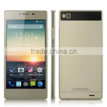 Chinese OEM P8 Smartphone 5.0 Inch QHD MTK6572W Android 4.4 Smart Wake Gold