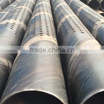 factory high strength spiral welded carbon steel perforated steel metal pipe