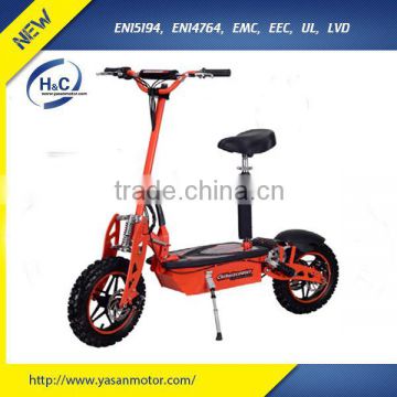 Hot sales electric skate scooter 1000W 48V with seat big wheel electric mobility scooter