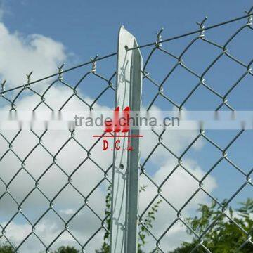 Galvanized Chain Link Wire Fence/garden fence from manufacturer