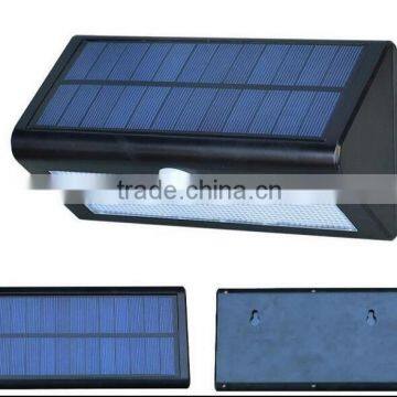 Factory direct solar motion sensor wall light powerful solar motion sensor light, solar wall lights, solar security light