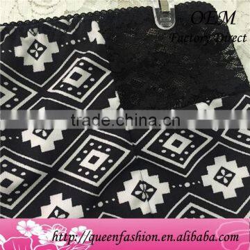 Hottest Flower Print Boy Briefs for Women Boy Shorts for Women Female Underwear photo-4