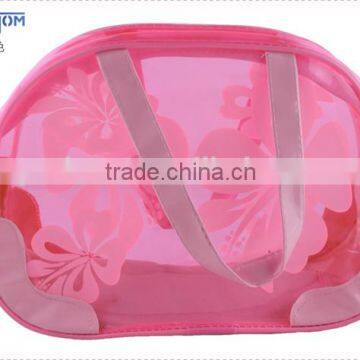 Waterproof Pvc Handle Toiletry Bag photo-3