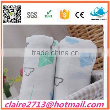 Hot sale 100% bamboo wraps baby bamboo muslin swaddle blanket