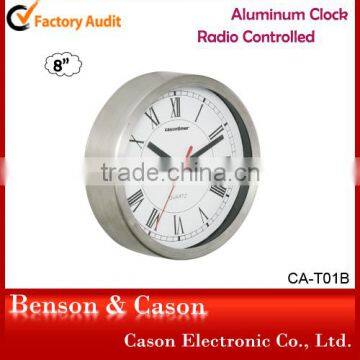 Cason Metal Wall Clock Round Wall Clock