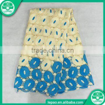 Novel Cord Lace Fabric, Water Soluble Lace, Wholesale African Lace Fabric photo-5