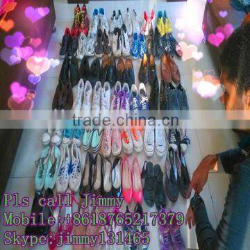 China mixed used shoes in sacks for sale to africa market