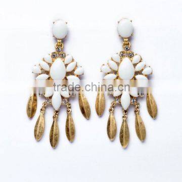 2016 hotsale 925 sterling silver gemstone earrings yiwu earrings