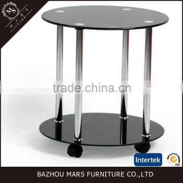 Home Furniture Coffee Table Side Table with Wheel