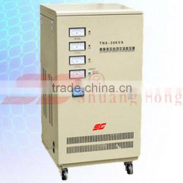 input 280V-430V output 380V 1.5KVA100KVA TNS(Three)Automatic Voltage AC Stabilizer ac automatic 3 phase voltage stabilizer