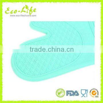 BPA Free Amazon Hot Selling Hand Protect Kitchen Silicone Oven Mitts BBQ Gloves photo-4