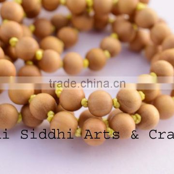 natural buddhist prayer bead loose/loose beads/sandalwood japa mala