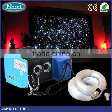 2016 fiber optic twinkle star ceiling light kits for fiber optic night light with optical fiber and driver