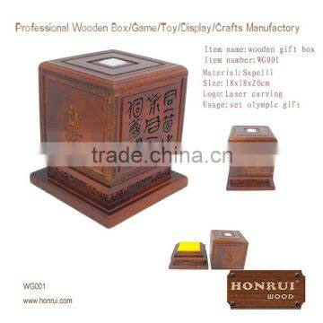 Factory Wholesale Wooden Tea Box