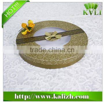 Fancy Round Chocolate Box
