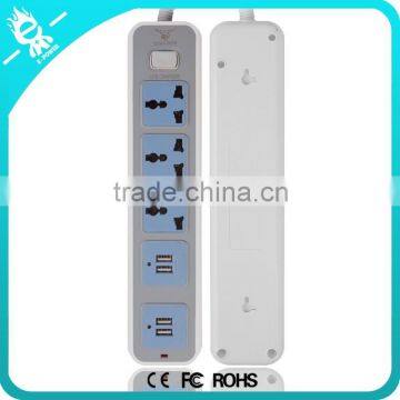 2015 Newest Wholesale Brand Designed High Quality Dual Usb UK Power Strip photo-3