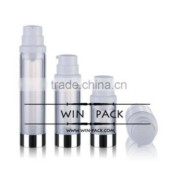 WY0256 SAN airless bottle, round cap bottle,oblique cap airless bottle