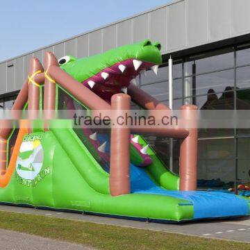 New CROCODILE inflatable slide/inflatable stair slide/giant inflatable slide