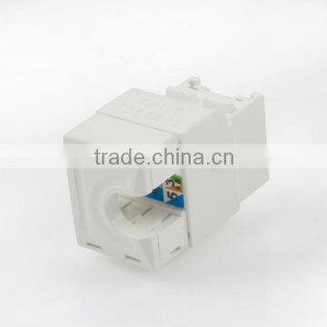 Cat 6 UL RoHS 180Degree UTP Modular Keystone Jack With Dust Door photo-4