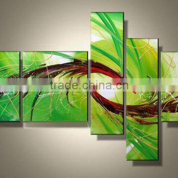 modern canvas group abstract painting framed