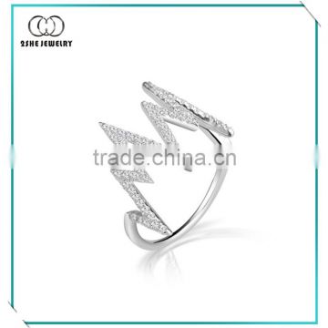 China Factory Latest Silver Ring Design