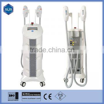 SUS LASER Vertical E-light IPL SHR& E-light Hair Removal Equipment& machine