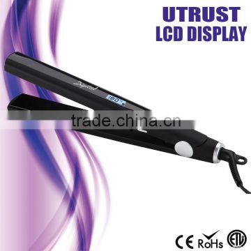 Professional hair straightener lcd display hair straightener Private LOGO hair straightener