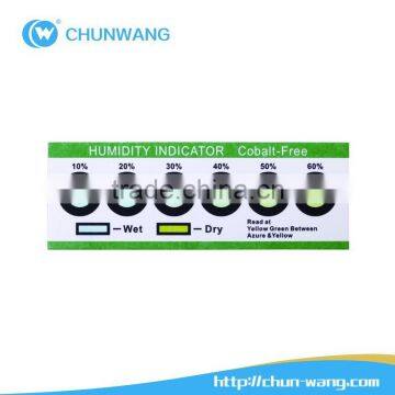 Cobalt-free Six Dots Humidity Indicator Paper for Chemical Products