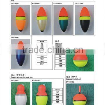 Wholesale Eva Pvc float top quality fishing foam float fishing net float fishing float tube