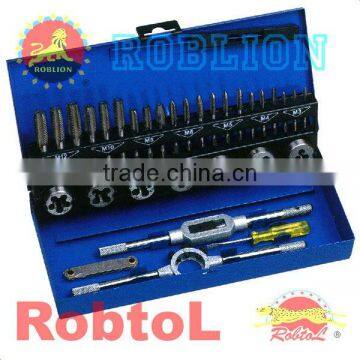 32 PCS METRIC(DIN) TAP AND DIE SET,ALLOY STEEL itemID:UCAL-sunny