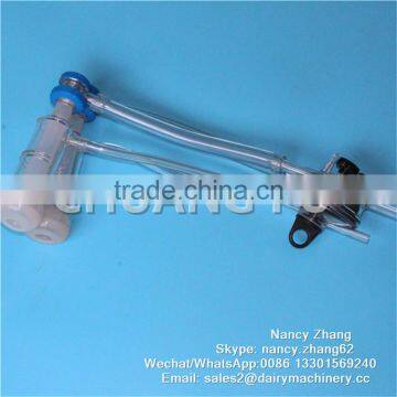 Dairy Goat Farm Parts Milk Cluster Group with Vacuum Shut-off Valve