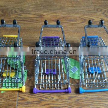 Hot Sell Shopping Cart Toy Mini Supermarket Handcart Mini Storge Basket photo-6