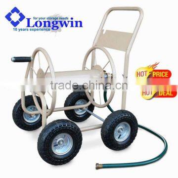 4 Wheel Steel Steel Hose Reel Cart photo-6