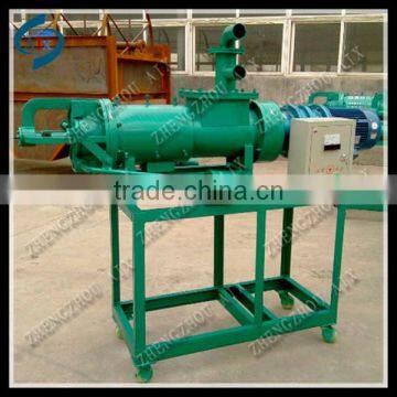 Supply professional cow manure dewatering machine/dung dewatering machine for hot sale