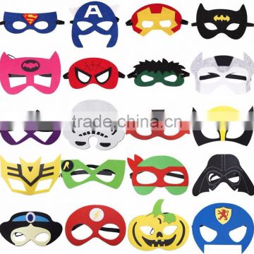 Cheap Dress up Promotional Felt Animal Mask Kids Birthday Party Favor