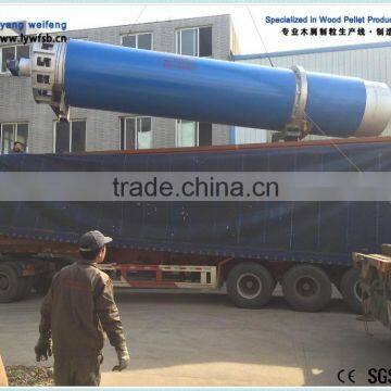 3t/H Wood Chips Rotary Drum Dryer in Thailand Market