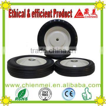 Good Quality and Wear Resistance 7"X1.5 Solid Rubber Wheel/pneumatic Rubber Wheel/Diamond Pattern Wheel photo-2