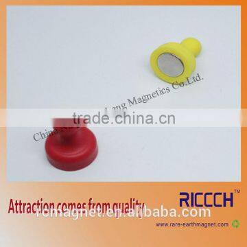 Office Memo Colorful Plastic Magnetic Push Pin photo-2