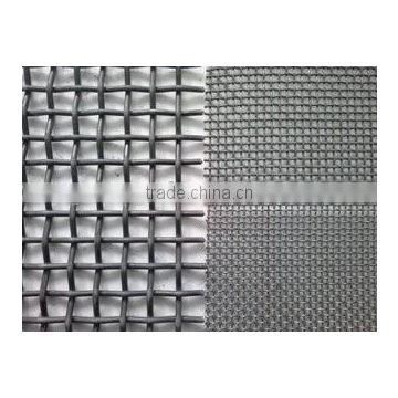 Stainless steel architectural metal crimped wire mesh / crimped weave wire mesh