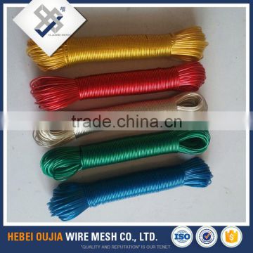 plastic surface treatment pvc coated steel wire spiral pipe