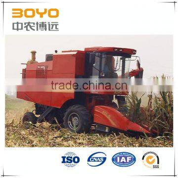 combine harvester for corn