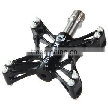 Mountain Road Pedal Bike Bicycle Pedal 3 Bearings CNC Titanium Ti Axle Magnesium Antiskid Ultralight Pedal photo-3