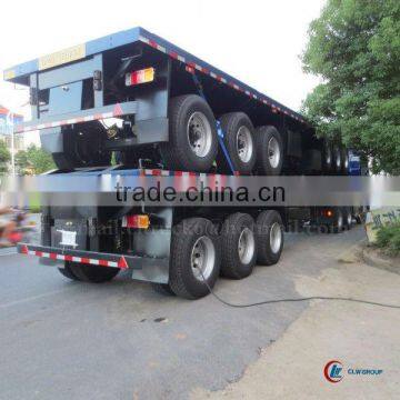 3 axles 40 Foot Container Transport Trailer 60 Ton