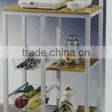 Cookware/Bakeware Kitchen Island Cart Display Rack photo-3