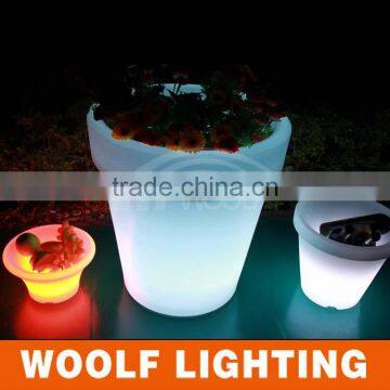 Garden Decor LED Illuminated Plastic Flower Planter photo-5