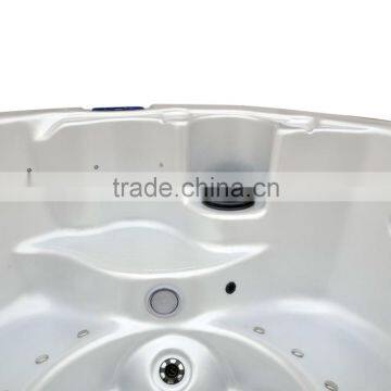 A400 Rustic Wooden Spa Whirlpool Portable Bathtub for 4~ 5 Adults photo-4