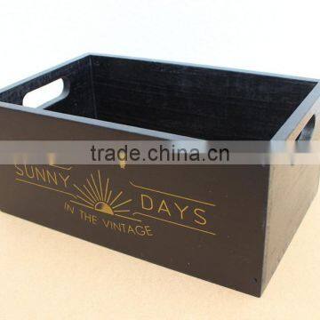Cheap Wood Sundries Box,wooden Crate,handmade Wood Box With Handle photo-6