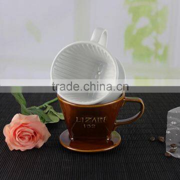 2017 New Arrivals Unique Products Ceramic Pour Over Coffee Dripper photo-6